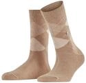 Socken BURLINGTON "Whitby", Damen, Gr. 36-41, beige (sun), Baumwollmischung,