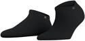 Sneakersocken BURLINGTON "Soho Vibes", Damen, Gr. 36-41, schwarz (schwarz (3000)),