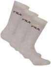 Kurzsocken FILA "Socken 3er Pack", Damen, Gr. 35-38, grau, Obermaterial: 80%