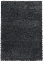 Hochflor-Teppich AYYILDIZ TEPPICHE "FLUFFY 3500, auch als L&auml;ufer und in Rund", grau,