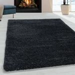 Hochflor-Teppich AYYILDIZ TEPPICHE "FLUFFY 3500, auch als L&auml;ufer und in Rund", grau