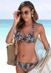 Push-Up-Bikini-Top LASCANA "Blair", Damen, Gr. 32, Cup A, schwarz (schwarz,