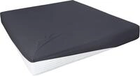 Spannbettlaken PRIMERA "Elasthan-Feinjersey", grau (anthrazit), 1 Stk.,