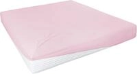 Spannbettlaken PRIMERA "Elasthan-Feinjersey", rosa, 1 Stk., Jersey-Elasthan,