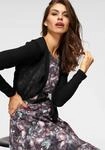 Bolero ANISTON SELECTED, Damen, Gr. 34, schwarz, Feinstrick, Obermaterial: 95%