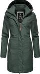 Wintermantel RAGWEAR "Wintermantel Jannisa", Damen, Gr. XS, gr&uuml;n (pine gr&uuml;n23),