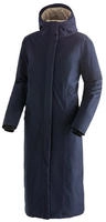 Funktionsmantel MAIER SPORTS "ALBERTE", Damen, Gr. 44, blau (dunkelblau), 100%
