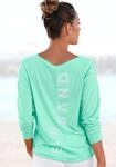 Langarmshirt ELBSAND "Raina", Damen, Gr. M (38), gr&uuml;n (mint), Jersey, Obermaterial: