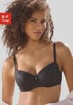 Schalen-BH VIVANCE, Damen, Gr. 90, Cup E, schwarz, Microtouch, Obermaterial: 63%
