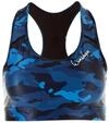 Sport-Bustier WINSHAPE "SB101-Military", Damen, Gr. XS, Normalgr&ouml;&szlig;en, blau...