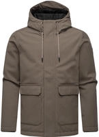 Winterjacke RAGWEAR "Winterjacke Mr Them", Herren, Gr. S, braun (mocca),