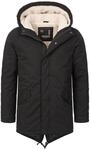 Winterjacke ALESSANDRO SALVARINI "A. Salvarini Herren Winter Parka AS138", Herren,
