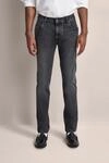 5-Pocket-Jeans BUGATTI "Basic Essentials", Herren, Gr. 33, L&auml;nge 30, grau, 92%