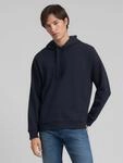 Kapuzensweatshirt REPLAY, Herren, Gr. L, blau (night blau), Sweatware, Obermaterial: