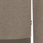 Kapuzensweatshirt DEPROC ACTIVE "LinusCMYK II MEN", Herren, Gr. S (48), braun,