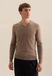 Pullunder SEIDENSTICKER "Schwarze Rose", Herren, Gr. S, beige (beige melange),...