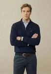 Troyer FYNCH-HATTON, Herren, Gr. XXXL (60/62), blau (navy), Strick, Obermaterial: