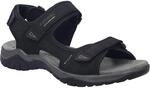 Sandale JOSEF SEIBEL "Arlo 02, schwarz", Herren, Gr. 40, schwarz, Obermaterial: 100%