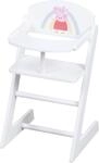 Puppenhochstuhl ROBA "Peppa Pig", wei&szlig;, Puppenm&ouml;bel, KinderB:27,5cm H:52cm T:34cm,