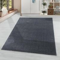 Teppich AYYILDIZ TEPPICHE "RIO 4600", grau, B:80cm H:8mm L:150cm, Polypropylen (PP),