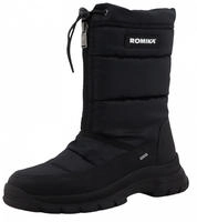 Winterstiefel ROMIKA, Damen, Gr. 38, schwarz, Lederimitat, Textil, unifarben, Schuhe