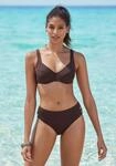 B&uuml;gel-Bikini VIVANCE, Damen, Gr. 36, Cup B, braun (dunkelbraun), Polyamid,