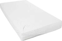 Spannbettlaken PRIMERA "Mako-Feinjersey Spannbetttuch", wei&szlig;, L:200cm,...