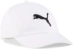Baseball Cap PUMA "ESS CAT BB CAP", Damen, wei&szlig; (puma wei&szlig;), Twill, Baumwolle,