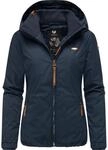Winterjacke RAGWEAR "Winterjacke Dizzie Winter", Damen, Gr. XL, blau (navy22),