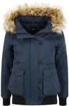 Winterjacke OXMO "Winterjacke OXAcila", Damen, Gr. L, blau (insignia blau),