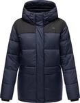 Anorak RAGWEAR "Steppjacke Wikesh", Damen, Gr. XS, blau (navy), Obermaterial: 100%