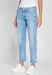 Boyfriend-Jeans GANG "94NADIA", Damen, Gr. 26, N-Gr, blau (truly blau), Denim/Jeans,