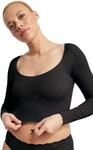 Longsleeve SLOGGI "ZERO Feel Bliss", Damen, Gr. XS, schwarz, Spitze,...