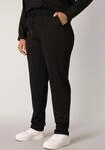 Sweathose BASE LEVEL CURVY "JOANNA", Damen, Gr. 44, N-Gr, schwarz, Sweatware,
