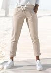 Sweathose ELBSAND "Brinja", Damen, Gr. L (40), N-Gr, beige (sand), Sweatware,