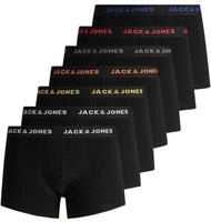 Boxershorts JACK & JONES "Boxershort JACBASIC TRUNKS 7 PACK JNR 7er Pack", Jungen,