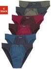 Slip LE JOGGER, Herren, Gr. 3, 6 Stk., bunt, Jersey, Obermaterial: 100% Baumwolle,
