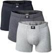 Boxershorts CECEBA "Boxershort Pants 3er Pack 3er Pack", Herren, Gr. XXL, grau,