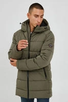 Langmantel INDICODE "Parka IDHersh", Herren, Gr. M, gr&uuml;n (army), Obermaterial:...