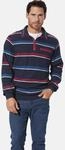 Sweatshirt BABISTA "Sweatshirt ULRAN", Herren, Gr. M, blau (dunkelblau...