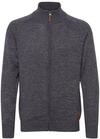 Strickjacke BLEND "Strickjacke BHDaniri", Herren, Gr. L, blau (ensign blau),