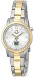 Funkuhr MASTER TIME, silber (silberfarben, goldfarben), Armbanduhren, Damen, Funkuhr,
