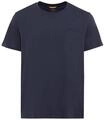 T-Shirt CAMEL ACTIVE, Herren, Gr. L, night blau, Jersey, Obermaterial: 100%