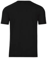T-Shirt TRIGEMA "TRIGEMA V-Shirt COOLMAX", Herren, Gr. S, schwarz, Trikot, 100%