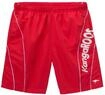 Badeshorts KANGAROOS, Herren, Gr. 4, N-Gr, rot, Microfaser, Polyester, unifarben,