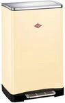M&uuml;lltrennsystem WESCO "Big Double Boy Abfallsammler mit D&auml;mpfer", beige (mandel),