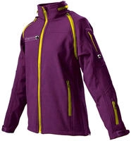 Softshelljacke DEPROC ACTIVE "STANLEY PEAK WOMEN", Damen, Gr. 34 (XS), lila,