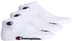 Kurzsocken CHAMPION "Socken 3er Pack", Damen, Gr. 35-38, wei&szlig;, Obermaterial: 71%