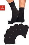 Basicsocken H.I.S, Herren, Gr. 39-42, schwarz, Baumwolle, Baumwollmischung,...