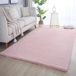 Hochflor-Teppich AYYILDIZ TEPPICHE "POUFFY 5100 , auch als L&auml;ufer und Rund", rosa